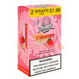 Havana Leaf Little Tobacco Wraps Strawberry Cream $1.99 Pre-Priced 20 Packs of 2