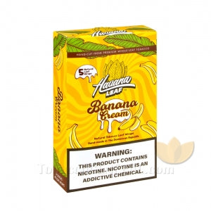 Havana Leaf Tobacco Wraps Banana Cream 8 packs of 5