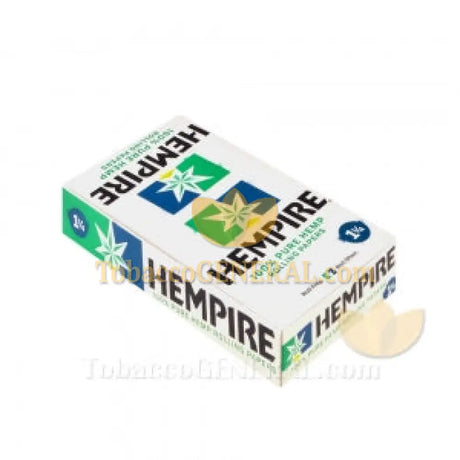 Hempire 100% Pure Hemp Rolling Papers 1 1/4 Size 24 Books of 50 Leaves