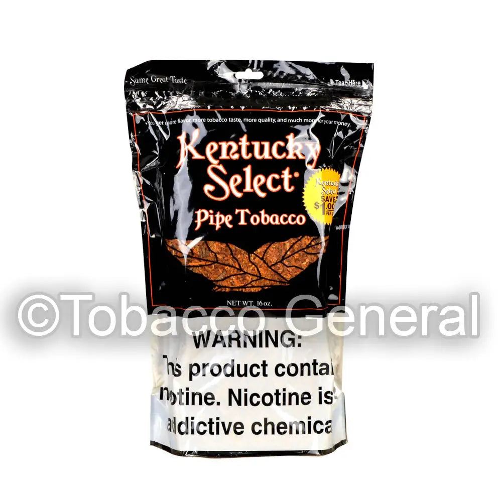 Kentucky Select Turkish Black Pipe Tobacco 16 oz. Pack