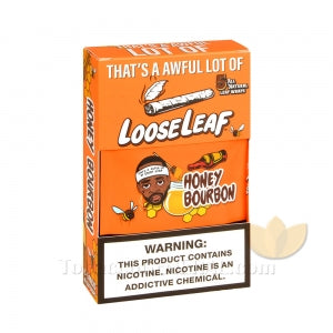 Loose Leaf Honey Bourbon Wraps 8 Packs of 5