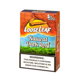 Loose Leaf Natural Dark wraps 8 packs of 5