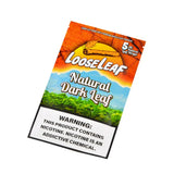 Loose Leaf Natural Dark wraps 8 packs of 5