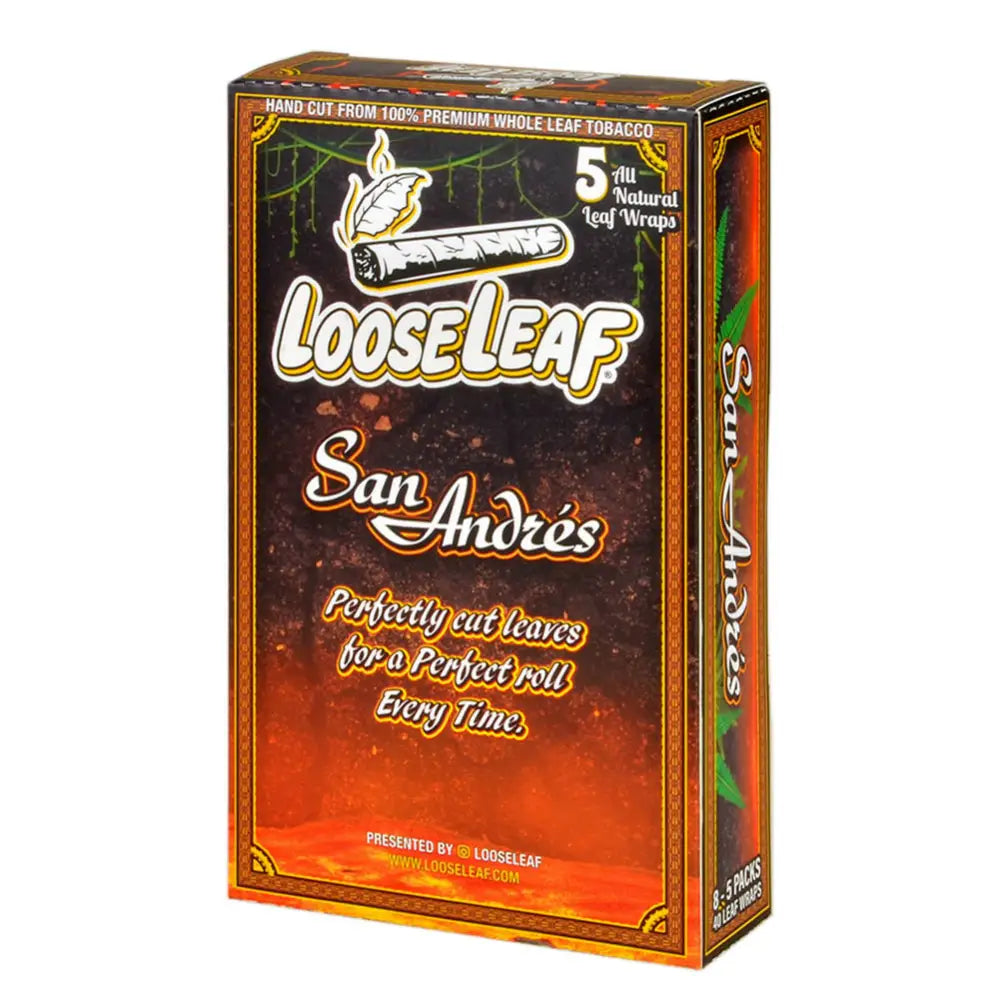 Loose Leaf San Andres wraps 8 packs of 5