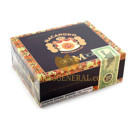 Macanudo Hyde Park Maduro Cigars Box of 25 1