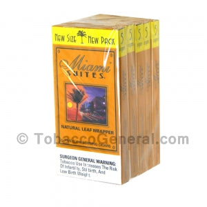 Miami Suites Rum Cigars 5 Packs Of 5