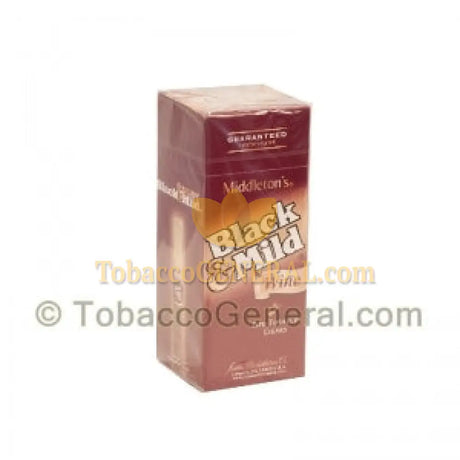 Middleton’s Black & Mild Wine Cigars Box of 25