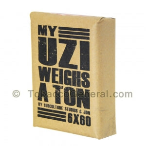 My Uzi Weighs a Ton MUWAT 6 X 60 Cigars Pack of 10