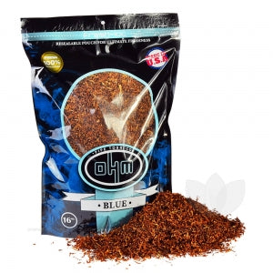 OHM Blue (Mild) Pipe Tobacco Pack 16 oz. Pack