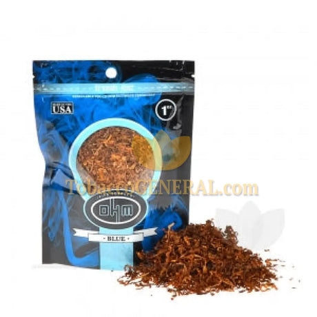 OHM Blue Pipe Tobacco Pack 1 oz. Pack