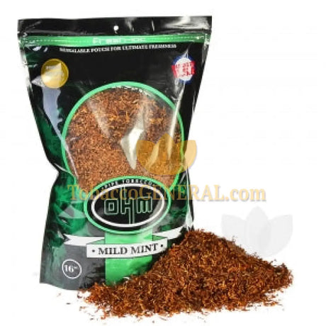 OHM Menthol Gold Pipe Tobacco Pack 16 oz. Pack