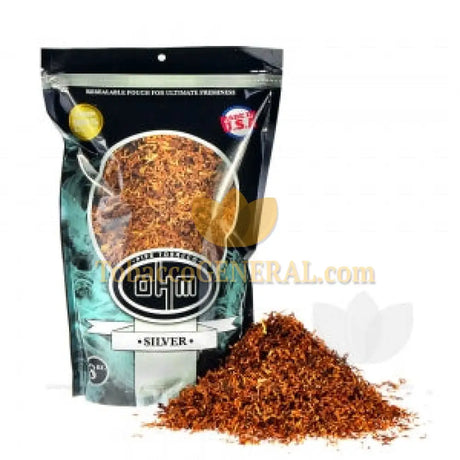 OHM Silver Pipe Tobacco Pack 8 oz. Pack