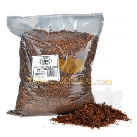 OHM Turkish Red Pipe Tobacco Pack 5 Lb. Pack