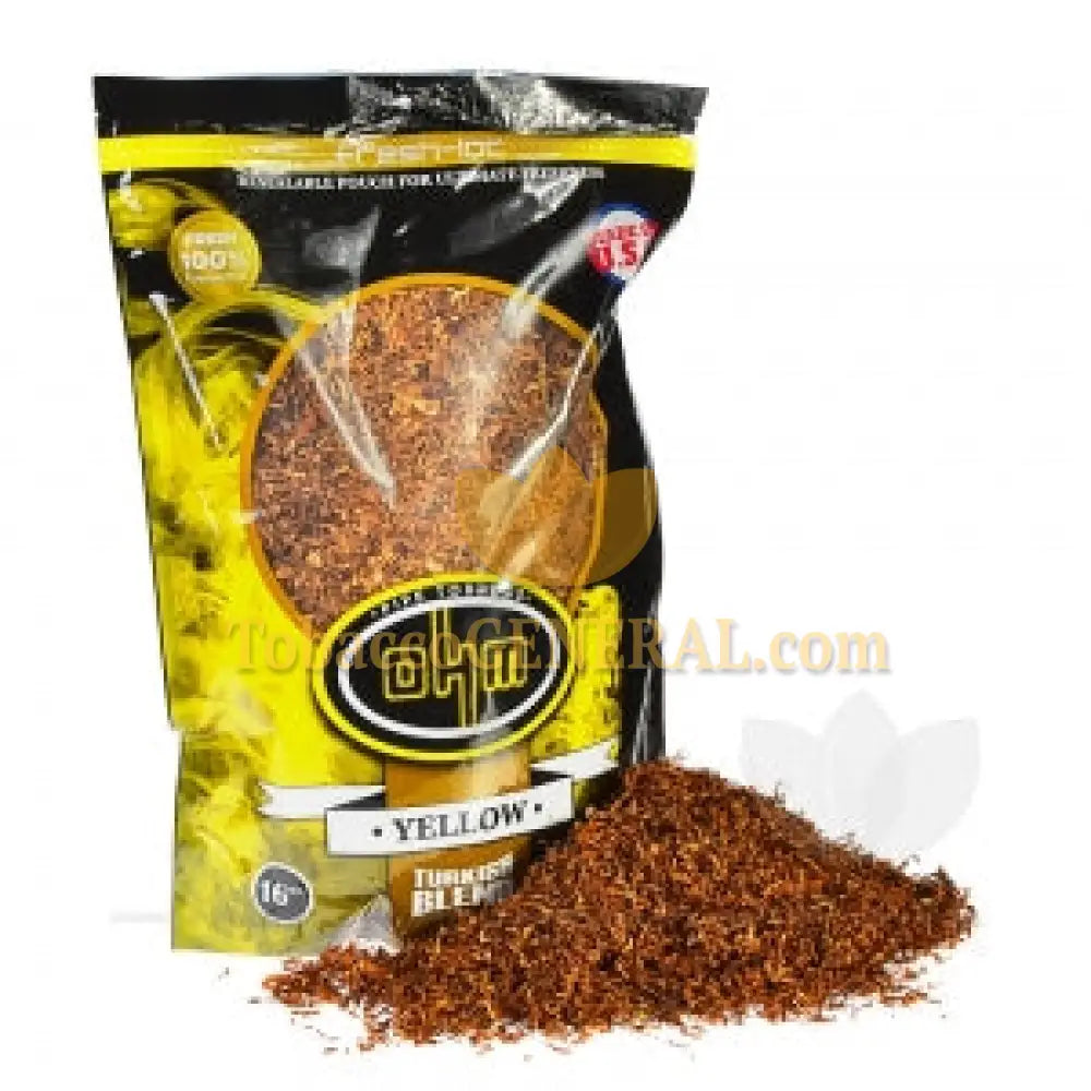 OHM Turkish Yellow Pipe Tobacco 16 oz. Pack