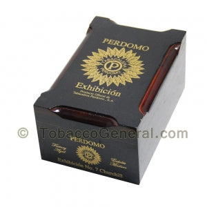 Perdomo Exhibicion No 7 Churchill Maduro Cigars Box of 20