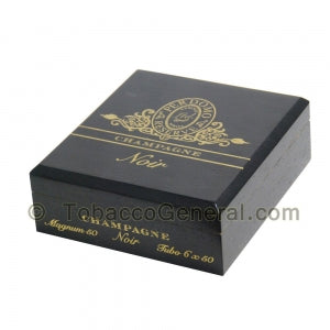 Perdomo Noir Magnum Tube Champagne Cigars Box of 12