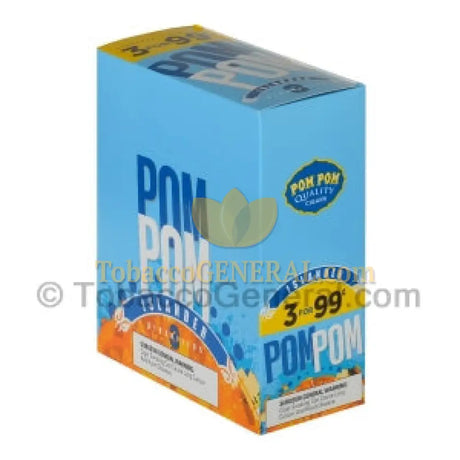 Pom Pom Cigarillos 99 Cent Pre Priced 15 Packs of 3 Cigars Islander