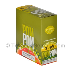 Pom Pom Cigarillos 99 Cent Pre Priced 15 Packs of 3 Cigars Slow Glow