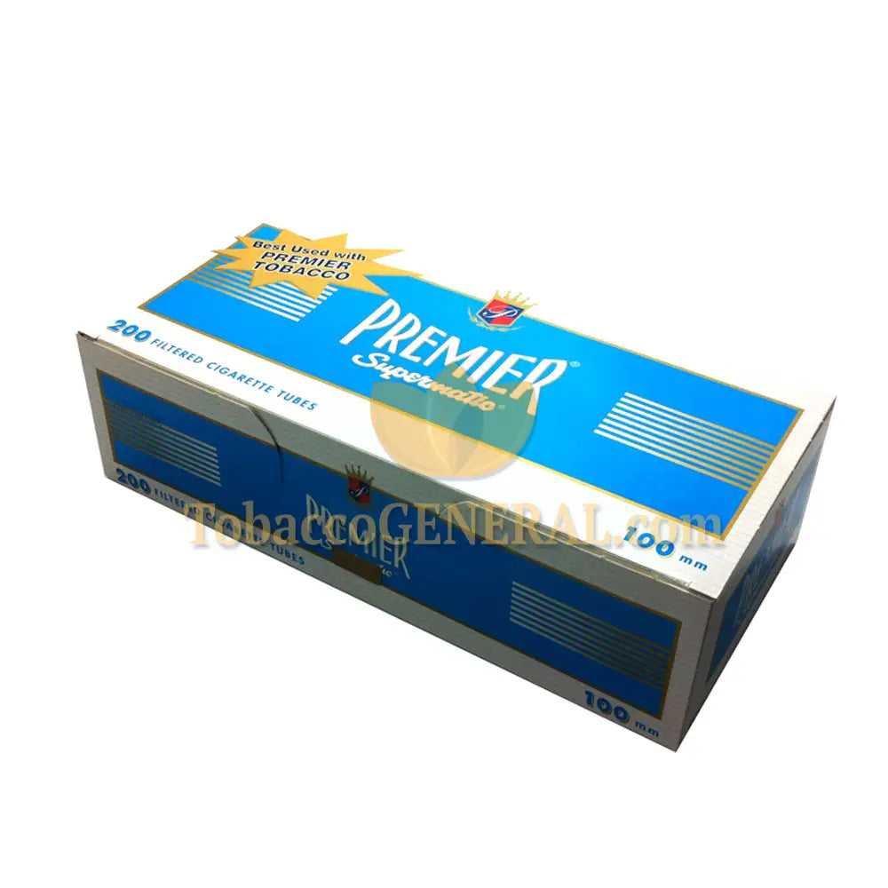 Premier Filter Tubes 100 mm Light 5 Cartons of 200 1