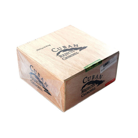 Cuban Rejects Churchill Maduro Cigars Box of 50 1