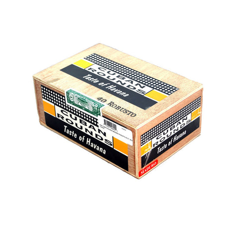 Cuban Rounds Robusto Maduro Cigars Box of 40 1