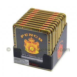 Punch Panatellas Cigars 10 Packs of 10