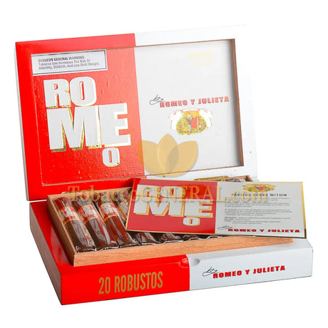 ROMEO by Romeo y Julieta Robusto Natural Cigars Box of 20 1