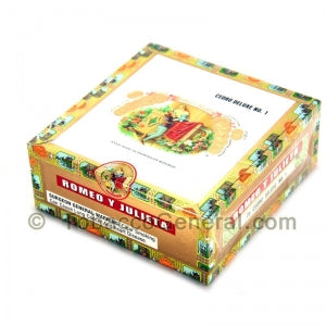 Romeo Y Julieta 1875 Cedro Deluxe 1 Cigars Box of 25