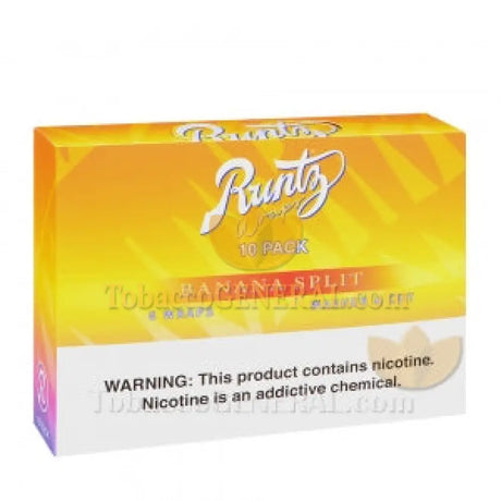 Runtz Banana Split Wraps 10 Pack of 6