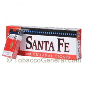 Santa Fe Filtered Cigars 10 Packs of 20 Regular