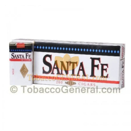 Santa Fe White Filtered Cigars 10 Packs of 20