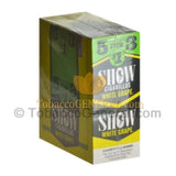 Show Cigarillos White Grape Pre Priced 15 Pouches of 5