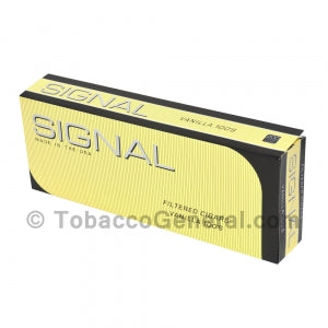 Signal Vanilla Filtered Cigars 10 Packs of 20