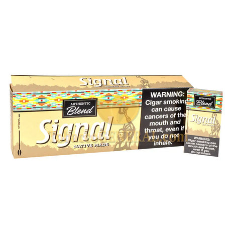 Signal Vanilla Filtered Cigars 10 Packs of 20 1