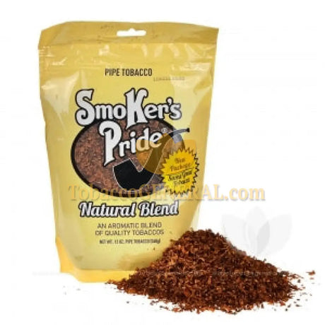 Smoker’s Pride Natural Blend Pipe Tobacco 12 oz. Pack