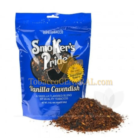 Smoker’s Pride Vanilla Cavendish Pipe Tobacco 12 oz. Bag