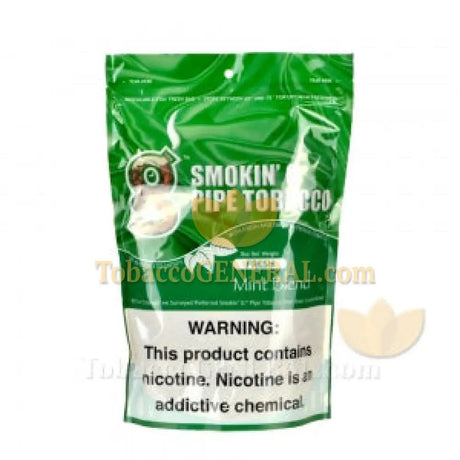 Smokin G Pipe Tobacco Fresh Mint Blend 8 oz. Pack