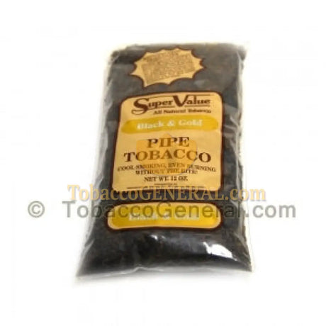 Super Value Black & Gold Pipe Tobacco 12 oz. Pack