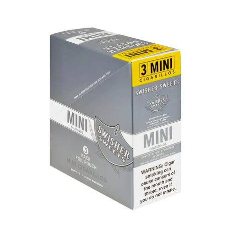 Swisher Sweets Diamonds Mini Cigarillos 15 Packs of 3