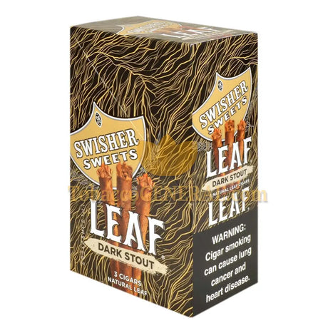 Swisher Sweets Leaf Dark Stout Cigars 10 Packs of 3