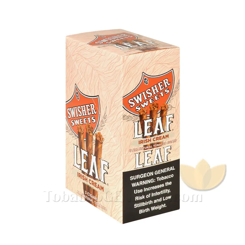 Swisher Sweets Leaf Irish Cream Cigars 10 Packs of 3