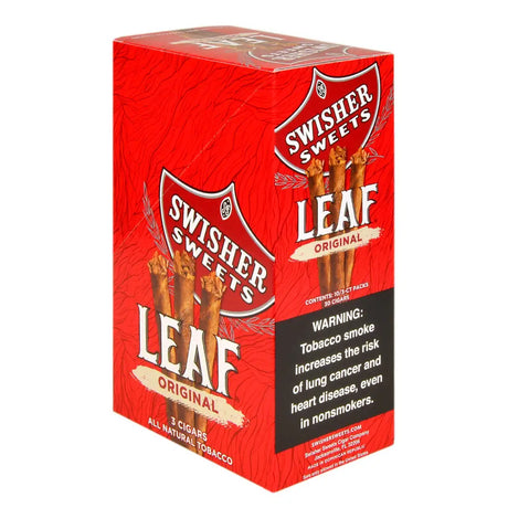 Swisher Sweets Leaf Original Cigars 10 Packs of 3