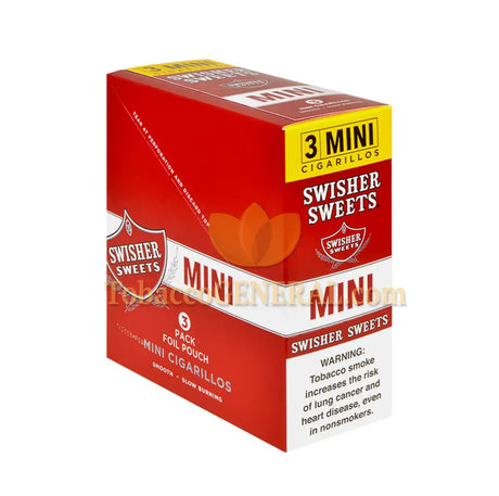 Swisher Sweets Regular Mini Cigarillos 15 Packs of 3