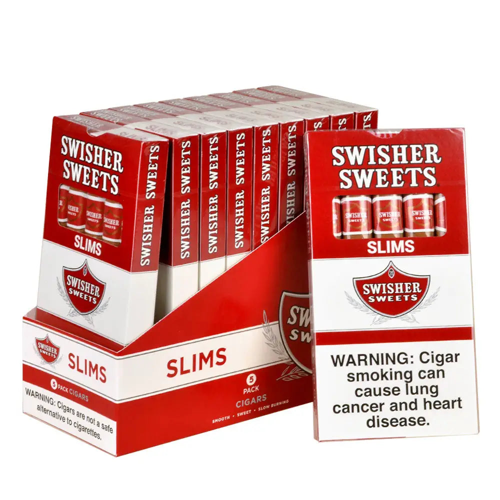 Swisher Sweets Regular Slims 10 Packs of 5