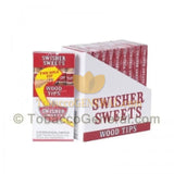 Swisher Sweets Regular Wood Tip Cigarillos 10 Packs of 5