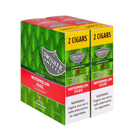 Swisher Sweets Watermelon Haze Cigarillos 30 Packs of 2