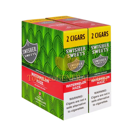 Swisher Sweets Watermelon Haze Cigarillos 30 Packs of 2