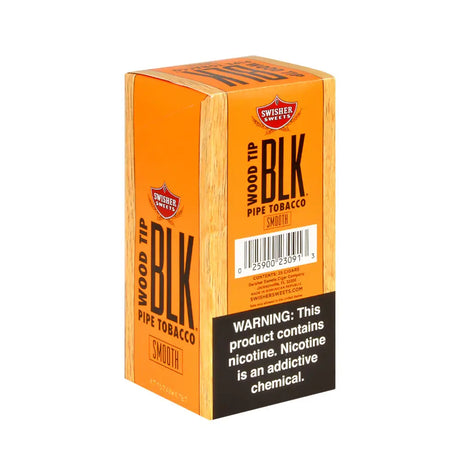 Swisher Sweets Wood Tip BLK Smooth Cigarillos Pack of 25