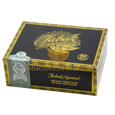 Tabak Especial Coffee Infused Belicoso Negra Cigars Box of 24 1