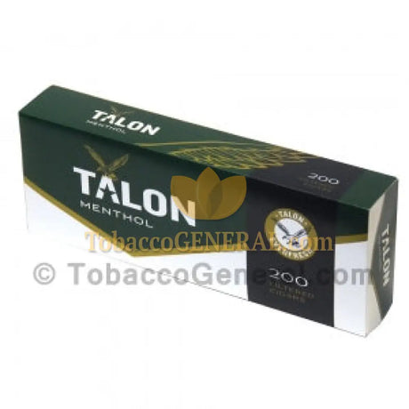 Talon Menthol Filtered Cigars 10 Packs of 20